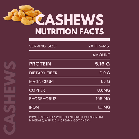 Premium Roasted & Salted Cashews | 100% Natural, Crunchy & Rich in Protein | 150g Pack